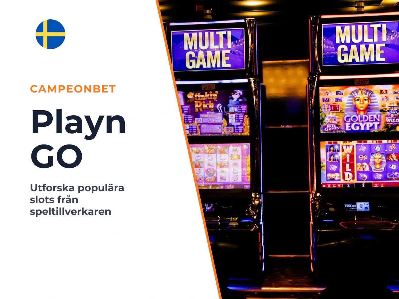 Spel från Play'n GO. Utvecklaren Play'n