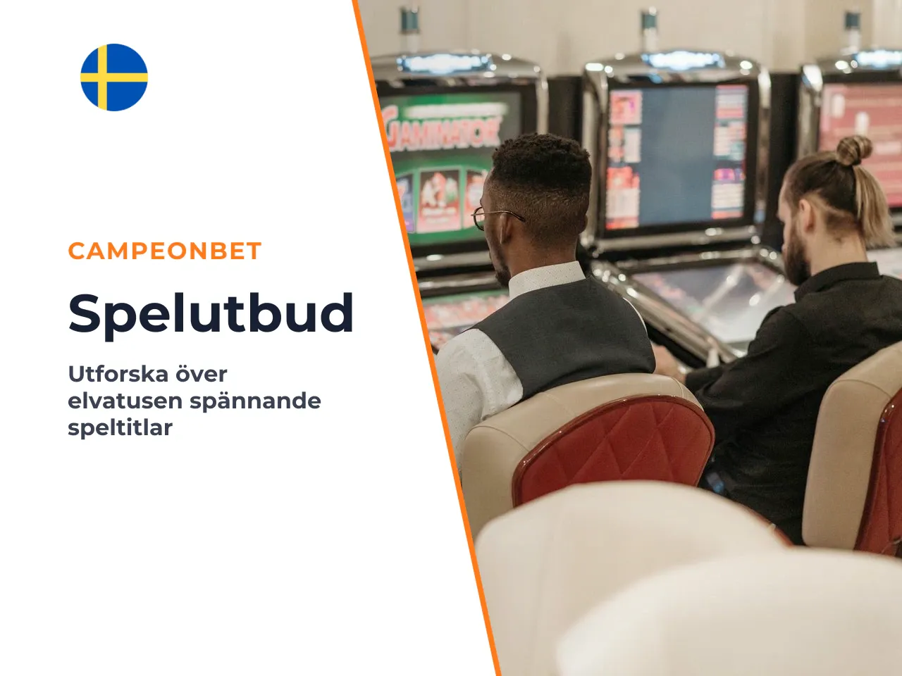 Spel hos Campeonbet Casino slots, live