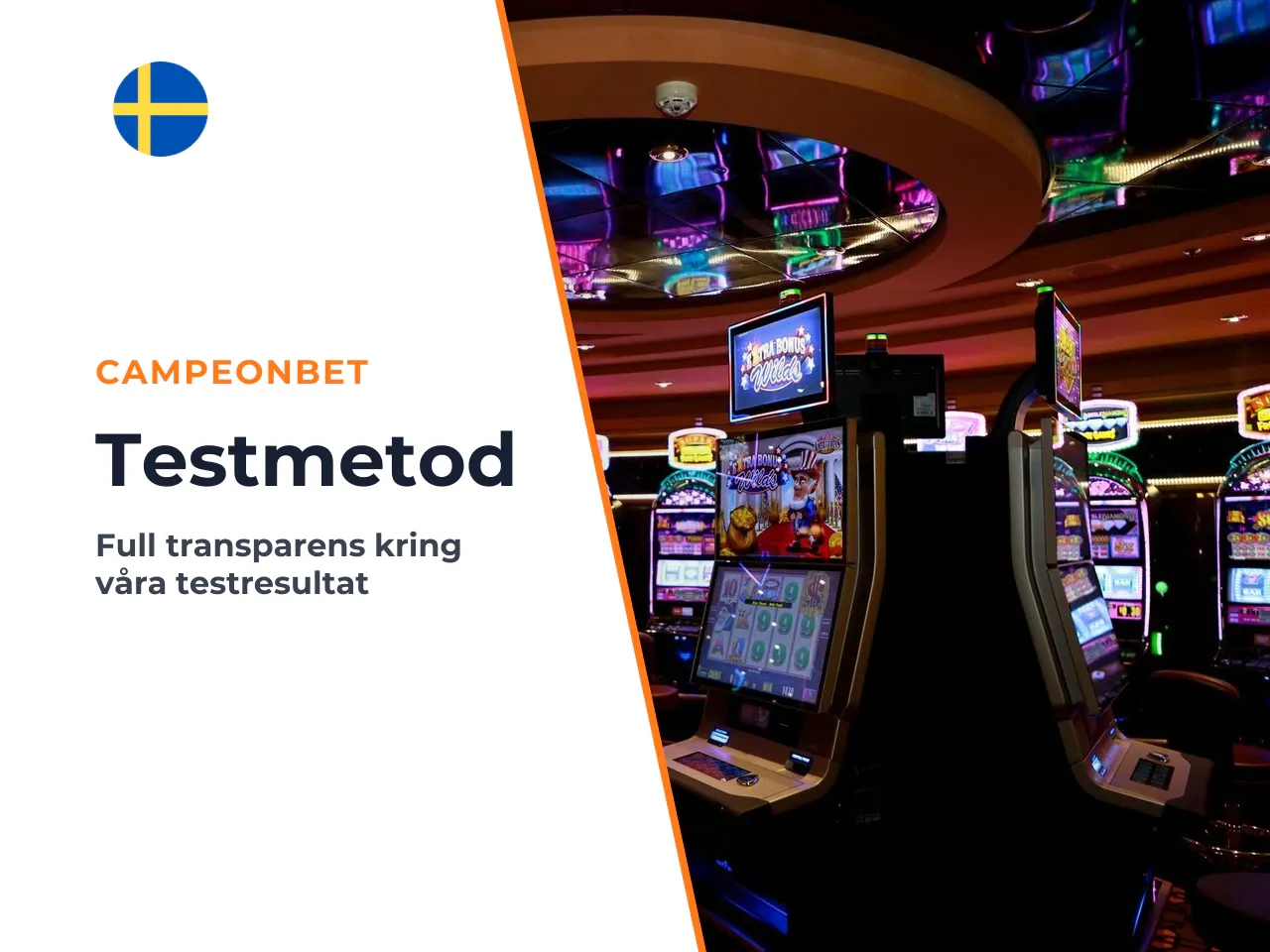 Bilaga redaktionens testmetod och ursprungliga mätvärden