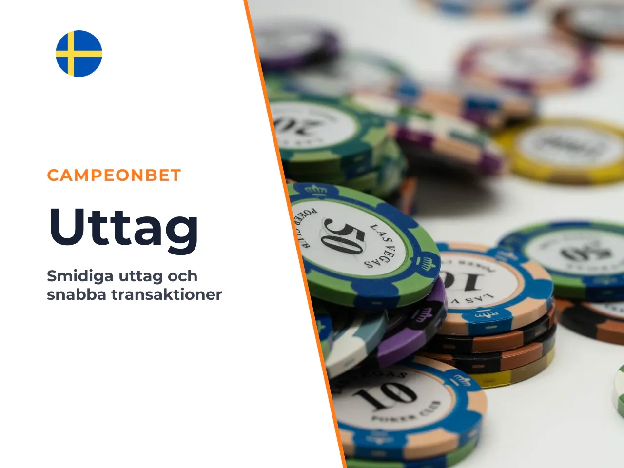 Så fungerar Campeonbet uttag. Ett campeonbet
