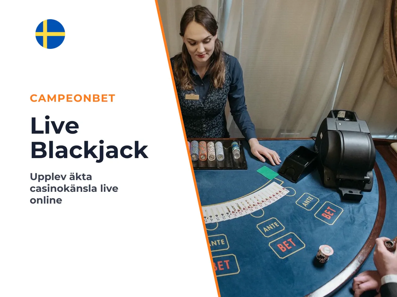 Hur blackjack med live dealer fungerar