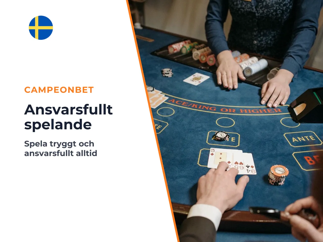 Ansvarsfullt spelande före spela casino. Principen