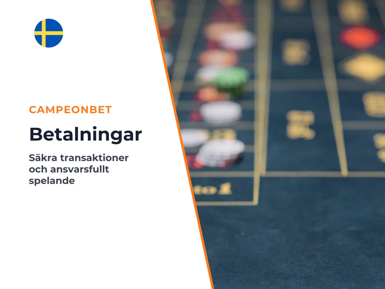 Betalningsmetoder, säkerhet och ansvarsfullt spelande. Hanteringen