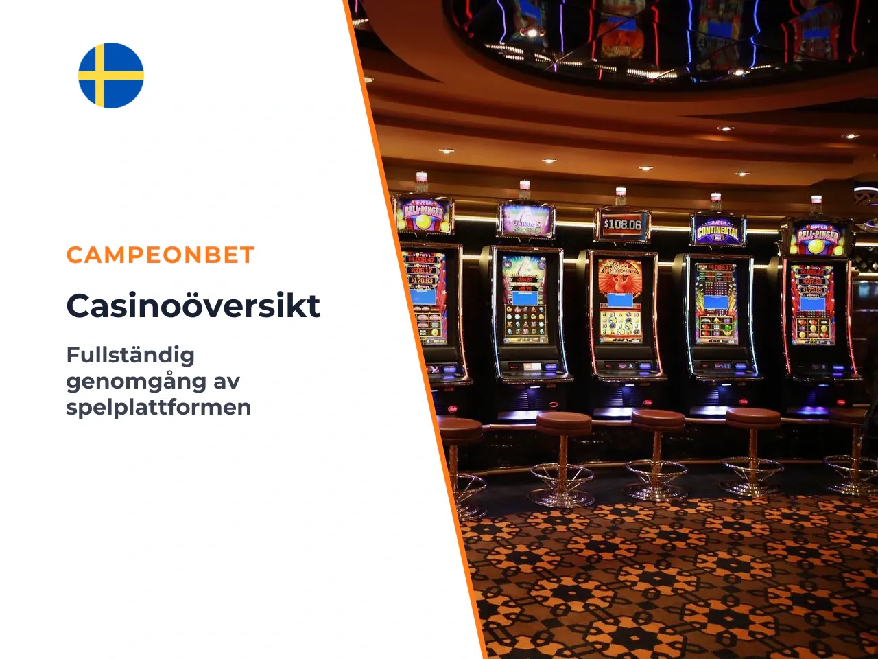 Campeonbet Casino översikt av plattformen och