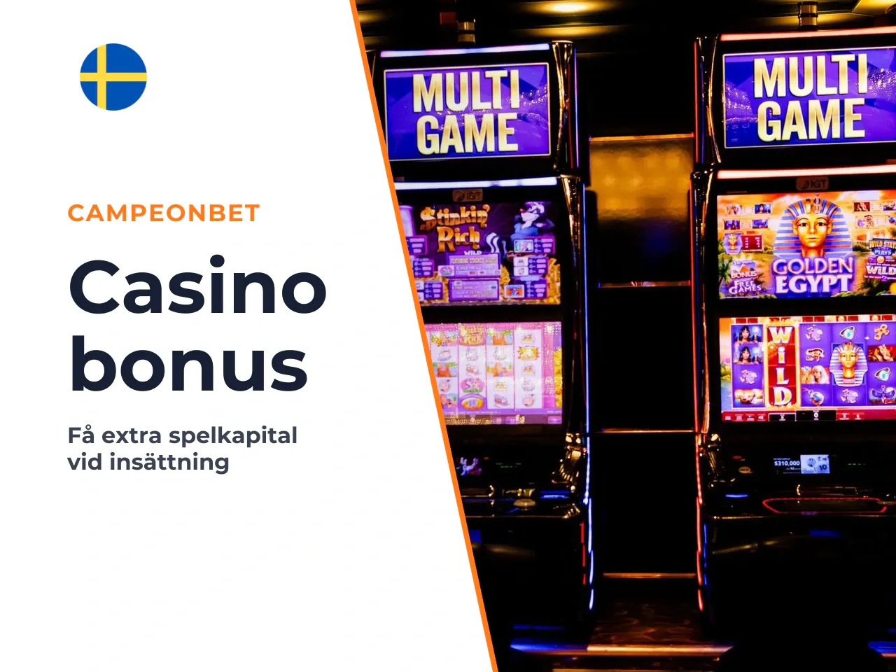 Casino bonus för nya spelare. En